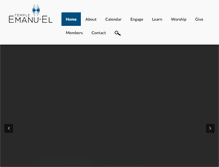 Tablet Screenshot of emanu-el.org